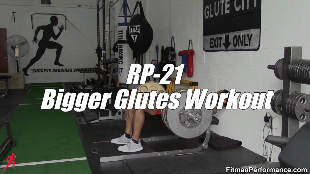 workout for bigger glutes