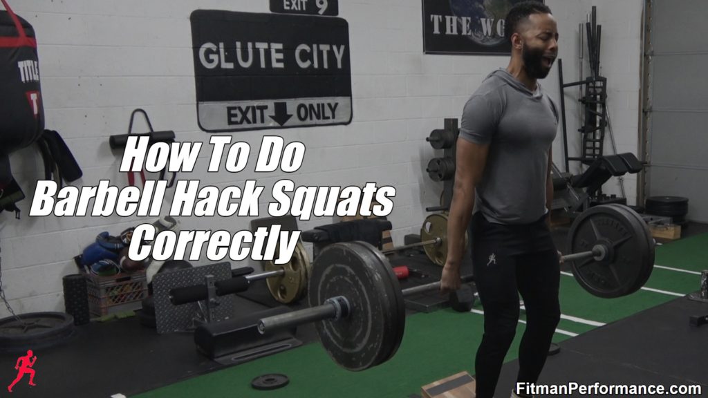 barbell hack squats