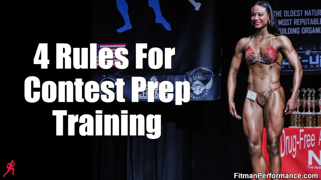 4 rules for contest prep training