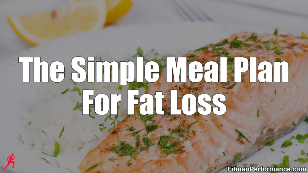 simple meal plan for fat loss