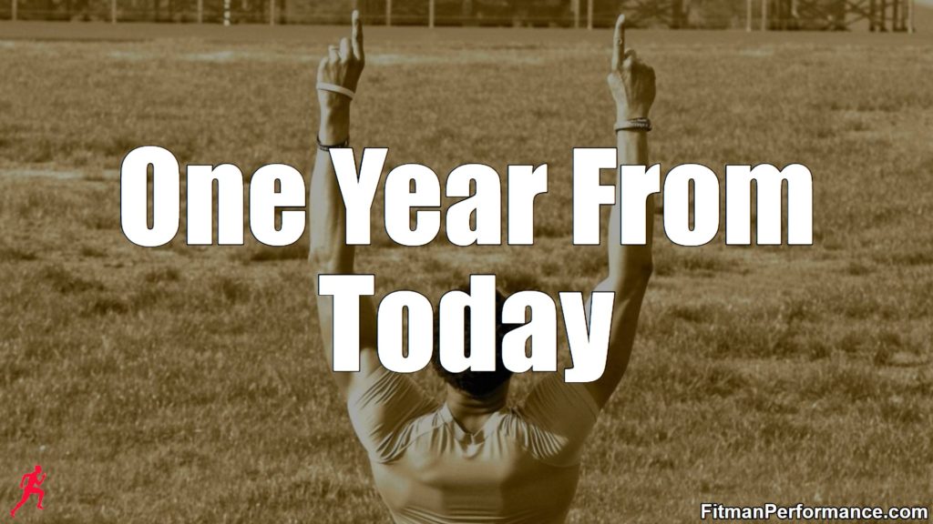 one year from today
