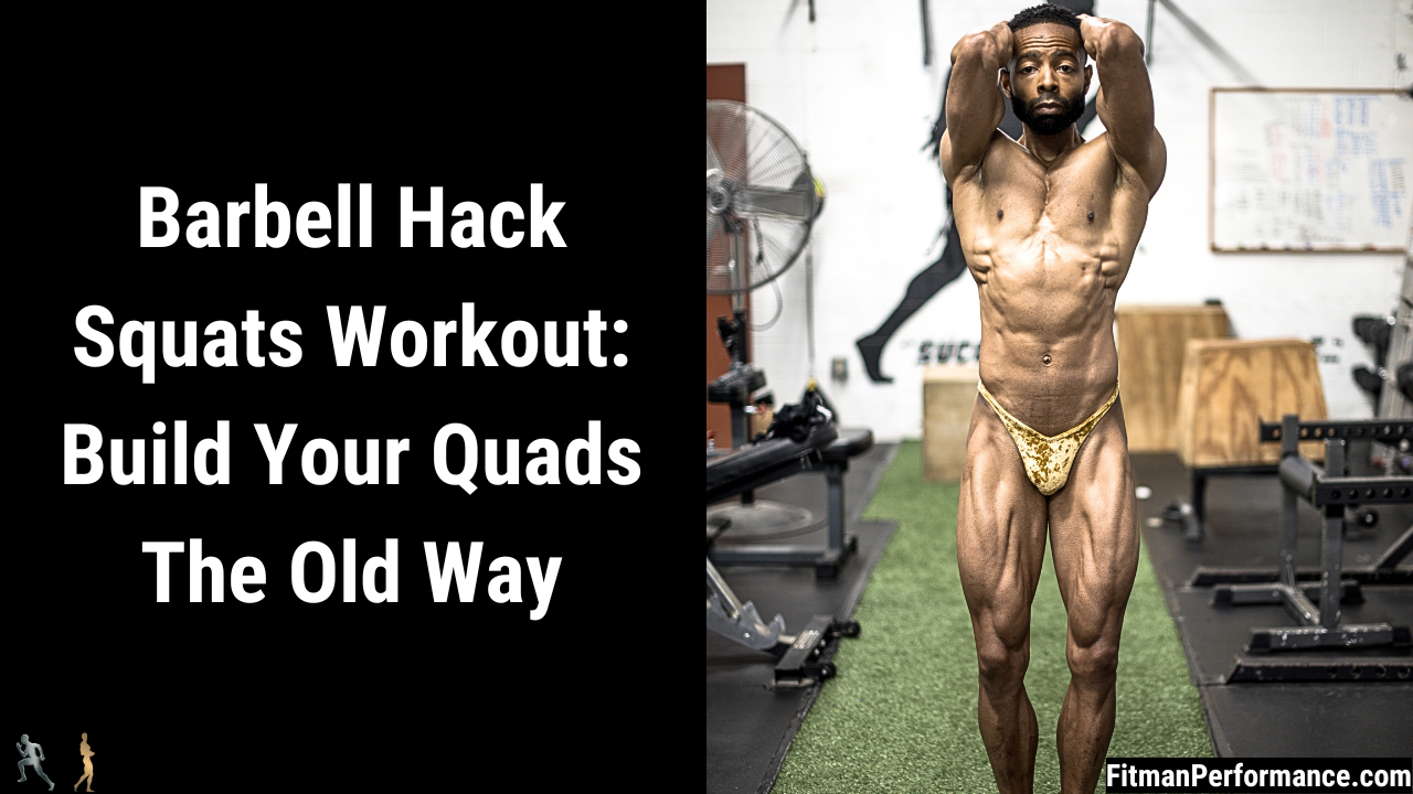 barbell hack squats