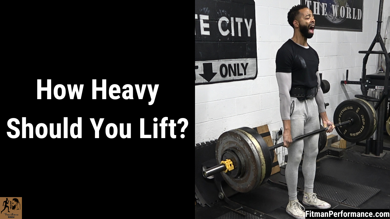 how heavy should you lift