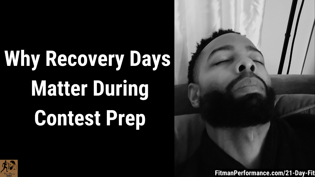 why recovery days matter during contest prep