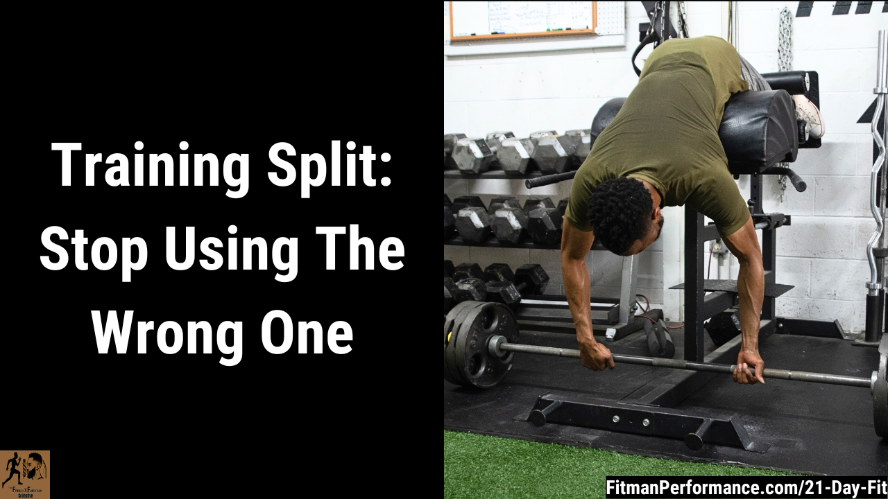 training split